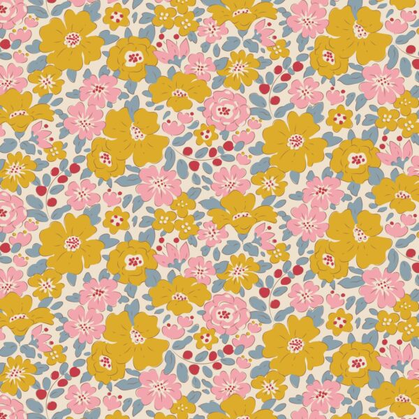 Tilda Harper Yellow 1/2 YARD