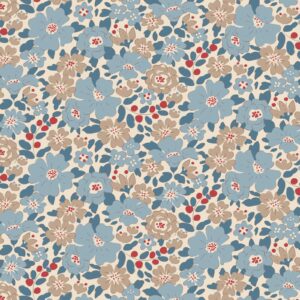 Tilda Harper Blue 1/2 YARD