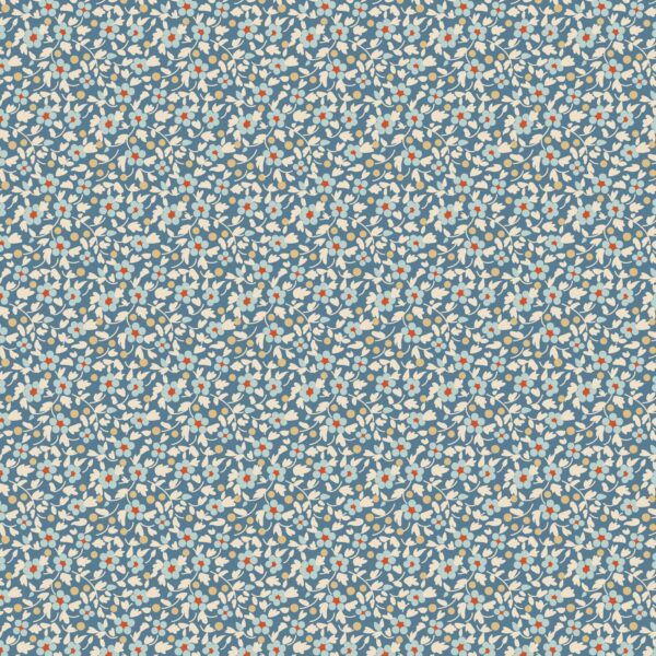Tilda Brie Blue 1/2 YARD