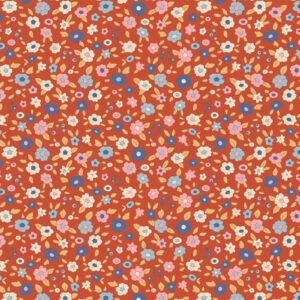 Tilda Evie Rust 1/2 YARD