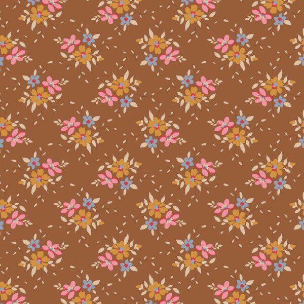 Tilda Frida Brown 1/2 YARD