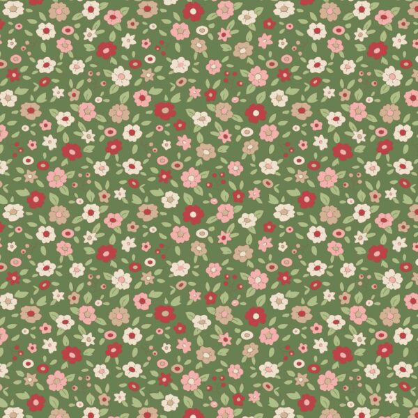 Tilda Evie Green 1/2 YARD
