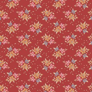 Tilda Frida Red 1/2 YARD