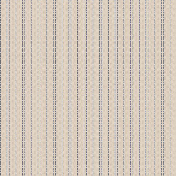 Tilda Seamstripe Blue 1/2 YARD