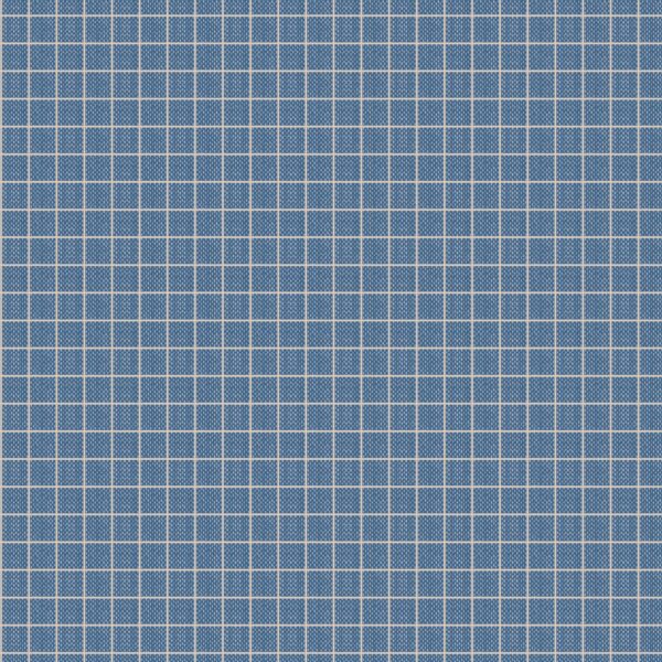 Tilda Plaid Blue 1/2 YARD