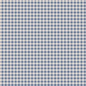 Tilda Gingham Blue 1/2 YARD