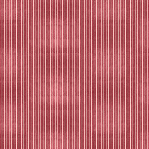 Tilda Tinystripe Red 1/2 YARD