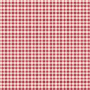 Tilda Gingham Red 1/2 YARD