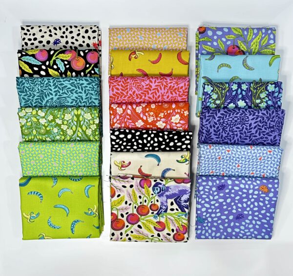 Tula Pink Monkey Wrench 1/2 Yard Bundle - Image 7