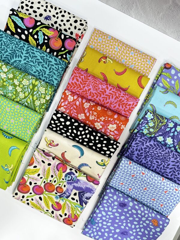 Tula Pink Monkey Wrench 1/2 Yard Bundle - Image 2