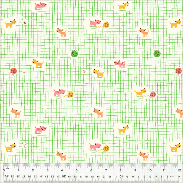 Kitten Plaid- Green