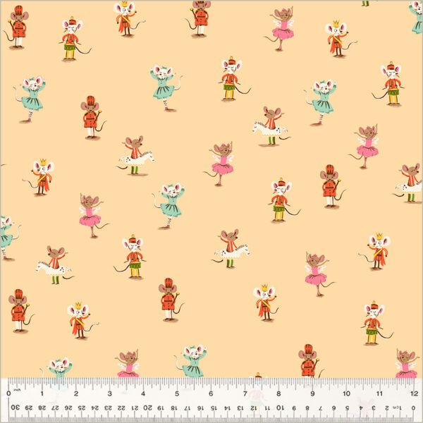 Nutcracker Mice-Peach