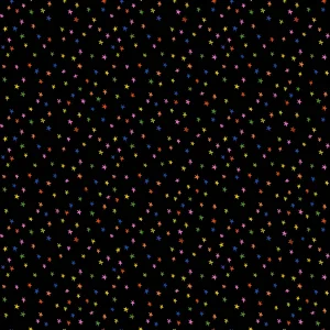Black Vivid Rainbow Sm