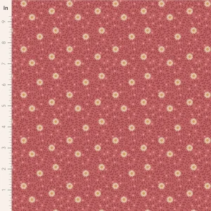 PRE ORDER Tilda Daisydream Rhubarb 1/2 YARD