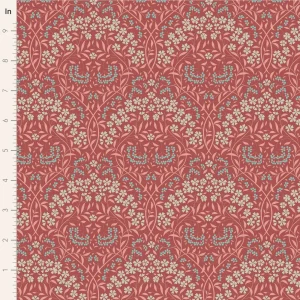 PRE ORDER Tilda Larissa Rhubarb 1/2 YARD