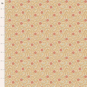 PRE ORDER Tilda Daisydream Tan 1/2 YARD
