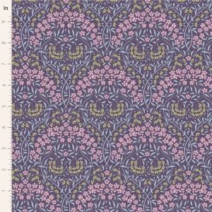 PRE ORDER Tilda Larissa Eggplant 1/2 YARD