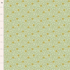 PRE ORDER Tilda Daisydream Pistachio 1/2 YARD
