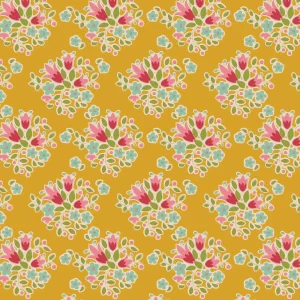 Tilda Lulu Yellow 1/2 YARD