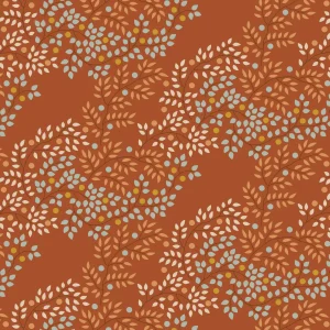 Tilda Berrytangle Copper 1/2 YARD