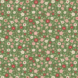 Tilda Evie Green 1/2 YARD