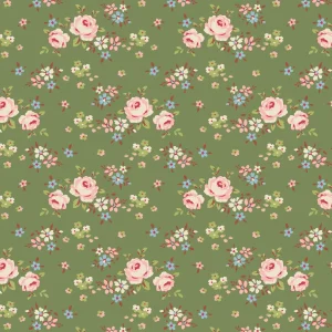 Tilda Gracie Green 1/2 YARD