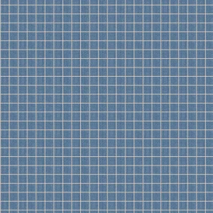 Tilda Plaid Blue 1/2 YARD