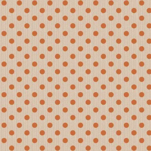 Tilda Polkadot Ginger 1/2 YARD