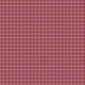Tilda Plaid Burgundy 1/2 YARD