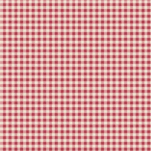 Tilda Gingham Red 1/2 YARD