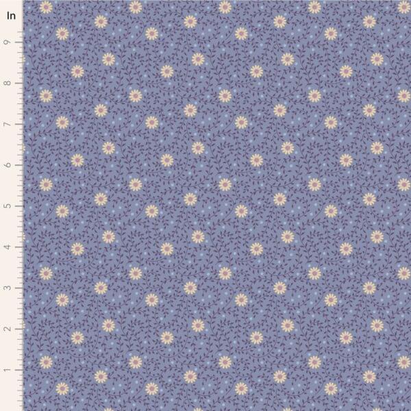 PRE ORDER Tilda Daisydream Pitch Blue 1/2 YARD