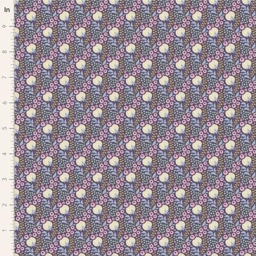 PRE ORDER Tilda Cottonfield Eggplant 1/2 YARD