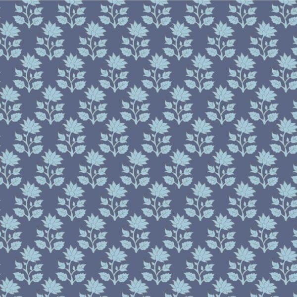 PRE ORDER Tilda Mira Blue 1/2 YARD