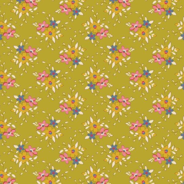 Tilda Frida Lime 1/2 YARD