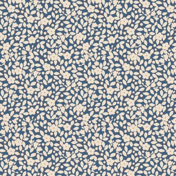 Tilda Avery Blue 1/2 YARD